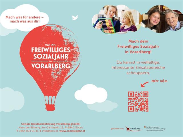 Mach dein freiwilliges Sozialjahr in Vorarlberg